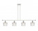 Niagara - 4 Light - 48 inch - White Polished Chrome - Stem hung - Island Light (3442|516-4I-WPC-G402)