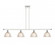 Arietta - 4 Light - 48 inch - White Polished Chrome - Stem hung - Island Light (3442|516-4I-WPC-G422-LED)