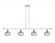 Fenton - 4 Light - 48 inch - White Polished Chrome - Stem hung - Island Light (3442|516-4I-WPC-G92)