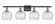 Athens Deco Swirl - 4 Light - 38 inch - Black Antique Brass - Bath Vanity Light (3442|516-4W-BAB-G1213-8)
