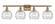 Athens Deco Swirl - 4 Light - 38 inch - Brushed Brass - Bath Vanity Light (3442|516-4W-BB-G1213-8)