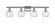 Athens Deco Swirl - 4 Light - 36 inch - Polished Chrome - Bath Vanity Light (3442|516-4W-PC-G1213-6)