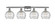 Athens Deco Swirl - 4 Light - 38 inch - Polished Chrome - Bath Vanity Light (3442|516-4W-PC-G1213-8-LED)