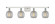 Belfast - 4 Light - 36 inch - White Polished Chrome - Bath Vanity Light (3442|516-4W-WPC-G105)