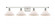 Orwell - 4 Light - 38 inch - White Polished Chrome - Bath Vanity Light (3442|516-4W-WPC-G131)