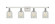 Caledonia - 4 Light - 35 inch - White Polished Chrome - Bath Vanity Light (3442|516-4W-WPC-G2511-LED)