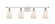 Ellery - 4 Light - 35 inch - White Polished Chrome - Bath Vanity Light (3442|516-4W-WPC-G391)