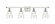 Ellery - 4 Light - 35 inch - White Polished Chrome - Bath Vanity Light (3442|516-4W-WPC-G394)