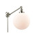 Beacon - 1 Light - 12 inch - Polished Nickel -Adjustable Swing Arm (3442|237-PN-G201-12-LED)