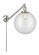 Beacon - 1 Light - 12 inch - Brushed Satin Nickel -Adjustable Swing Arm (3442|237-SN-G202-12)