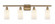 Clymer - 4 Light - 34 inch - Brushed Brass - Bath Vanity Light (3442|516-4W-BB-G801)