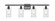 Clymer - 4 Light - 34 inch - Oil Rubbed Bronze - Bath Vanity Light (3442|516-4W-OB-G802-LED)