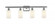 Clymer - 4 Light - 34 inch - Brushed Satin Nickel - Bath Vanity Light (3442|516-4W-SN-G801)