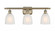 Brookfield - 3 Light - 26 inch - Antique Brass - Bath Vanity Light (3442|516-3W-AB-G441-LED)