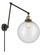 Beacon - 1 Light - 12 inch - Black Antique Brass -Adjustable Swing Arm (3442|238-BAB-G204-12)