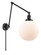 Beacon - 1 Light - 10 inch - Matte Black -Adjustable Swing Arm (3442|238-BK-G201-10)