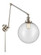 Beacon - 1 Light - 12 inch - Polished Nickel -Adjustable Swing Arm (3442|238-PN-G204-12)