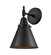 Appalachian - 1 Light - 8 inch - Matte Black - Sconce (3442|447-1W-BK-M13-BK-LED)