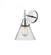 Cone - 1 Light - 8 inch - Polished Chrome - Sconce (3442|447-1W-PC-G44)