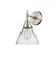 Cone - 1 Light - 8 inch - Satin Nickel - Sconce (3442|447-1W-SN-G42)