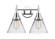 Cone - 2 Light - 17 inch - Polished Chrome - Bath Vanity Light (3442|447-2W-PC-G42)