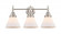 Cone - 3 Light - 26 inch - Satin Nickel - Bath Vanity Light (3442|447-3W-SN-G41-LED)