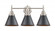 Appalachian - 3 Light - 26 inch - Satin Nickel - Bath Vanity Light (3442|447-3W-SN-M13-BK)
