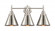 Appalachian - 3 Light - 26 inch - Satin Nickel - Bath Vanity Light (3442|447-3W-SN-M13-SN)