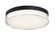 PI 12IN OUTDOOR FLUSH MOUNT 3000K (3612|FM-W44812-30-BK)