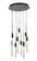 MAGIC 9 LIGHT ROUND PENDANT 3000K (3612|PD-35609-BK)