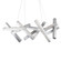 Chaos Linear Pendant (3612|PD-64848-AL)