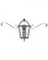Large Wall Mount Lantern (87|2775BLB-SCR)