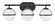 Medium Three Light Vanity (87|5663BK-LL)