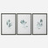 Uttermost Simple Sage Watercolor Prints Set/3 (85|33723)