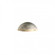 Small Quarter Sphere - Downlight (Outdoor) (254|CER-1300W-TRAG)