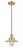 Halophane - 1 Light - 9 inch - Satin Gold - Cord hung - Mini Pendant (3442|201C-SG-G2-LED)
