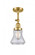 Bellmont - 1 Light - 6 inch - Satin Gold - Adjustable Semi-Flush Mount (3442|201F-SG-G194-LED)