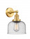 Bell - 1 Light - 8 inch - Satin Gold - Adjustable Sconce (3442|203-SG-G74-LED)