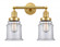 Canton - 2 Light - 17 inch - Satin Gold - Adjustable Bath Vanity Light (3442|208-SG-G182)