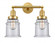 Canton - 2 Light - 17 inch - Satin Gold - Adjustable Bath Vanity Light (3442|208-SG-G184)