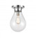 Genesis - 1 Light - 8 inch - Polished Chrome - Flush Mount (3442|414-1F-PC-8CL-LED)