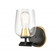 Remy - 1 Light - 5 inch - Black Satin Brass - Bath Vanity Light (3442|420-1W-BSB-CL)
