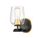 Remy - 1 Light - 5 inch - Black Satin Gold - Bath Vanity Light (3442|420-1W-BSG-CL-LED)