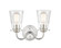 Scarlett - 2 Light - 14 inch - Polished Chrome - Bath Vanity Light (3442|421-2W-PC-CL-LED)