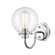 Olivia - 1 Light - 6 inch - Polished Chrome - Bath Vanity Light (3442|437-1W-PC-CL)