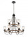 Paladin - 9 Light - 32 inch - Matte Black - Chain Hung - Chandelier (3442|442-9CR-BK-SDY)