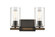 Westlake - 2 Light - 13 inch - Matte Black - Bath Vanity Light (3442|445-2W-BK-SDY-LED)