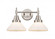 Caden - 2 Light - 17 inch - Satin Nickel - Bath Vanity Light (3442|447-2W-SN-W-LED)