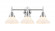 Caden - 3 Light - 26 inch - Polished Chrome - Bath Vanity Light (3442|447-3W-PC-W-LED)