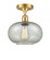 Gorham - 1 Light - 10 inch - Satin Gold - Semi-Flush Mount (3442|516-1C-SG-G249)